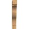 Ekena Millwork Funston Block Rough Sawn Bracket, Western Red Cedar, 6"W x 28"D x 40"H BKT06X28X40FST05RWR - alternate 3